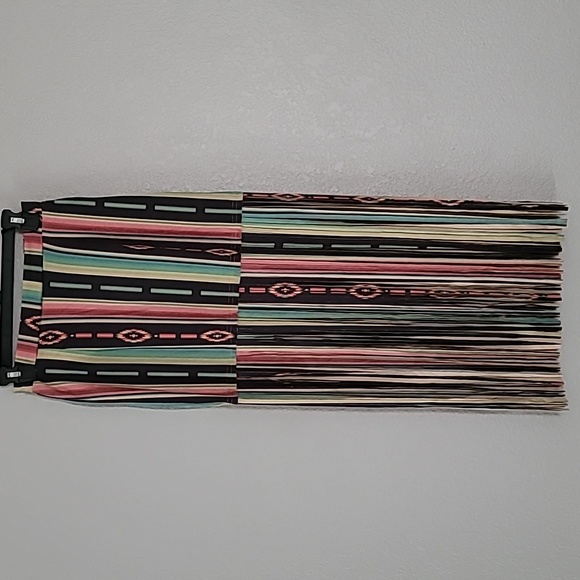 Scully Honey Creek Collection Long Fringe Serape Skirt Size S $78 - Picture 3 of 8